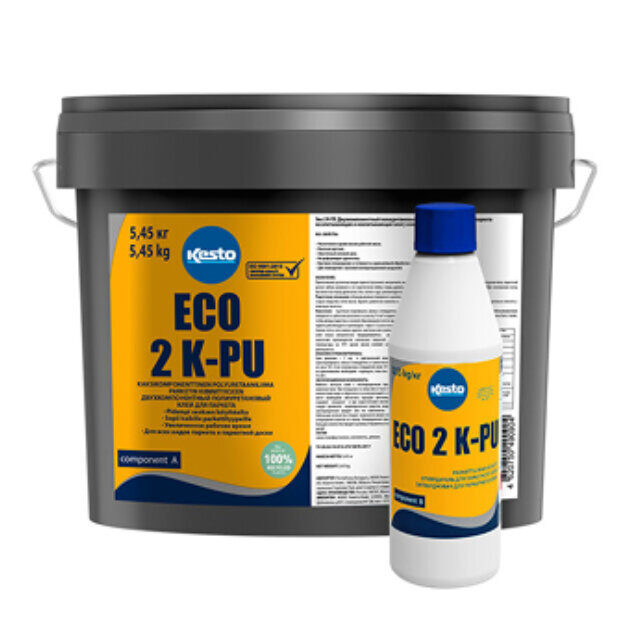 Клей Kesto Eco 2 K-PU (смола 5,45 кг + отвердитель 0,55 кг)