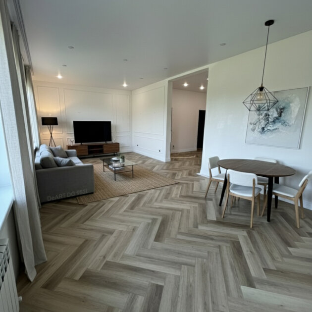 Кварцвиниловая плитка DG 9521 Дуб лорето