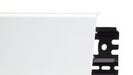 Плинтус Arbiton «INDO» белый блеск