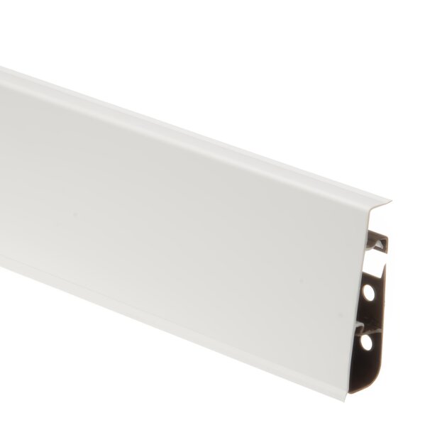 Плинтус Cezar HI-LINE PRESTIGE белый глянцевый