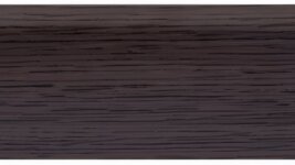 Плинтус Dekor Plast зебрано черно-коричневый