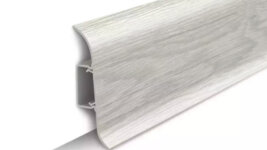 Плинтус напольный Идеал «Классик» дуб айсберг