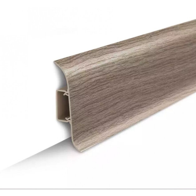 Плинтус напольный Идеал «Классик» дуб капучино