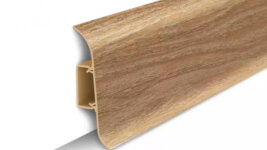 Плинтус напольный Идеал «Классик» дуб коньячный