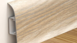 Плинтус напольный Идеал «Классик» дуб мокко