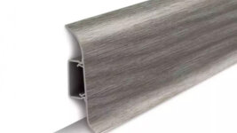 Плинтус напольный Идеал «Классик» дуб пепельный