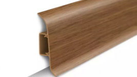 Плинтус напольный Идеал «Классик» дуб темный