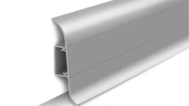 Плинтус напольный Идеал «Классик» металлик