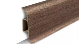 Плинтус напольный Идеал «Классик» орех миланский