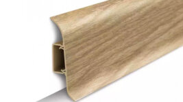 Плинтус напольный Идеал «Классик» сосна золотистая