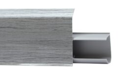 Плинтус пластиковый Winart Quadro 55 мм Дуб Антарес 519