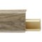 Плинтус пластиковый Winart Quadro 55 мм Дуб Эльбрус 538