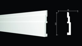 Плинтус под покраску из дюрополимера DD705