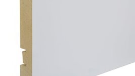 Плинтус Smartprofile (МДФ под покраску) СП 100А + Монтажная планка