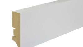 Плинтус Smartprofile (МДФ под покраску) СП 60 + Монтажная планка