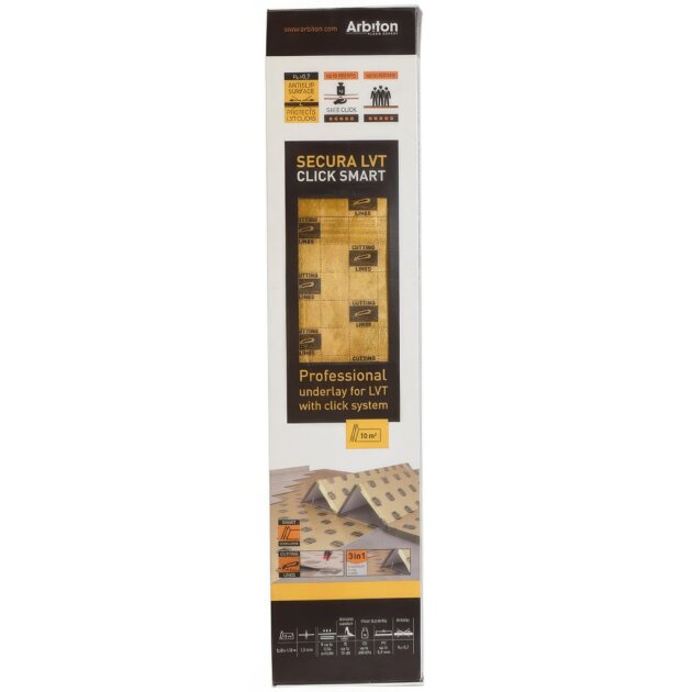 Подложка Arbiton Secura LVT Click Smart 5300х1180х1,5 мм