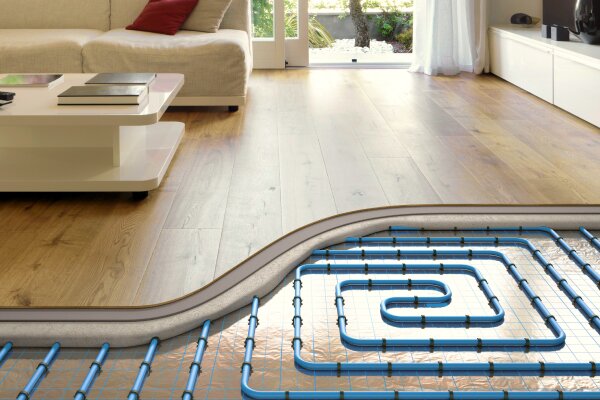  Тёплый пол в загородном доме: почему стоит выбрать клеевой кварцвинил? 