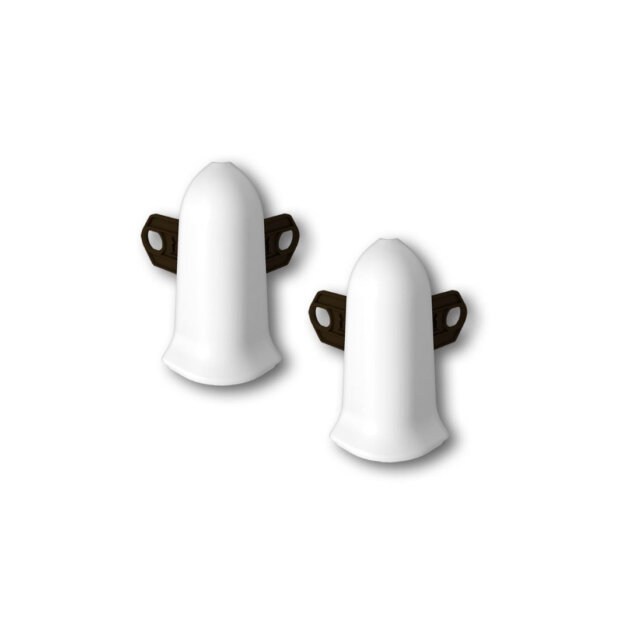 Угол наружный с крабом к плинтусу IDEAL Классик